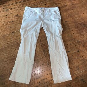 American Eagle tan lightweight flat front 14 straight leg pants
